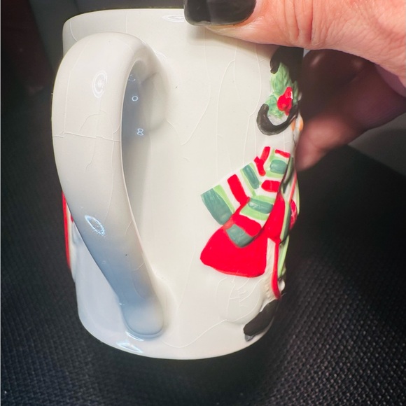 Fitz and Floyd Merry Christmas Coffee Mug Essentials Santa Cookies and Snowman - Picture 7 of 9